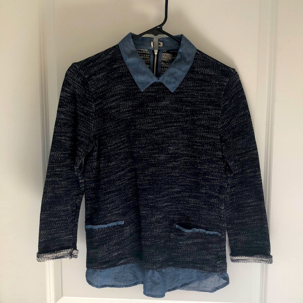 Adorable Ann Taylor 3/4 length Sweater size S